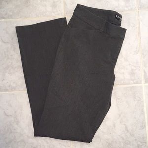 Express Charcoal Editor Dress Pants